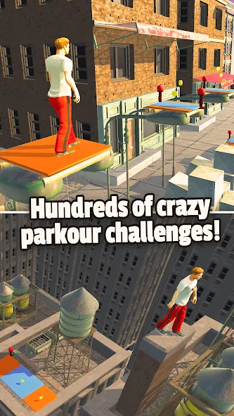 Flip Runner (Флип Раннер) [MOD: Все открыто] - Скриншот 1