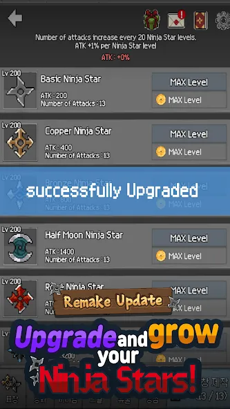 Merge Ninja Star (Мрж Ниндзя Стар) [MOD: Много монет/Энергии] - Скриншот 4