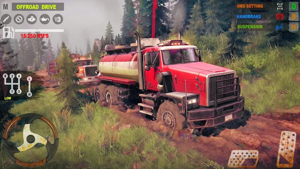 Offroad Mudrunner Games 3D [MOD: Бесконечные деньги] - Скриншот 5
