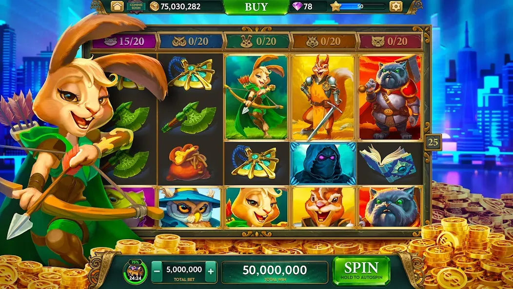 ARK Casino — Vegas Slots Game (АРК Казино) [MOD: Мод Меню/Взлом] - Скриншот 2