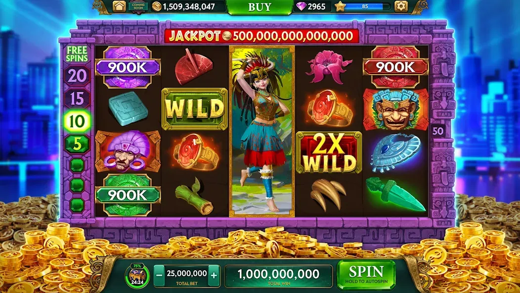 ARK Casino — Vegas Slots Game (АРК Казино) [MOD: Мод Меню/Взлом] - Скриншот 3