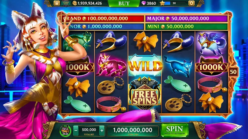 ARK Casino — Vegas Slots Game (АРК Казино) [MOD: Мод Меню/Взлом] - Скриншот 4