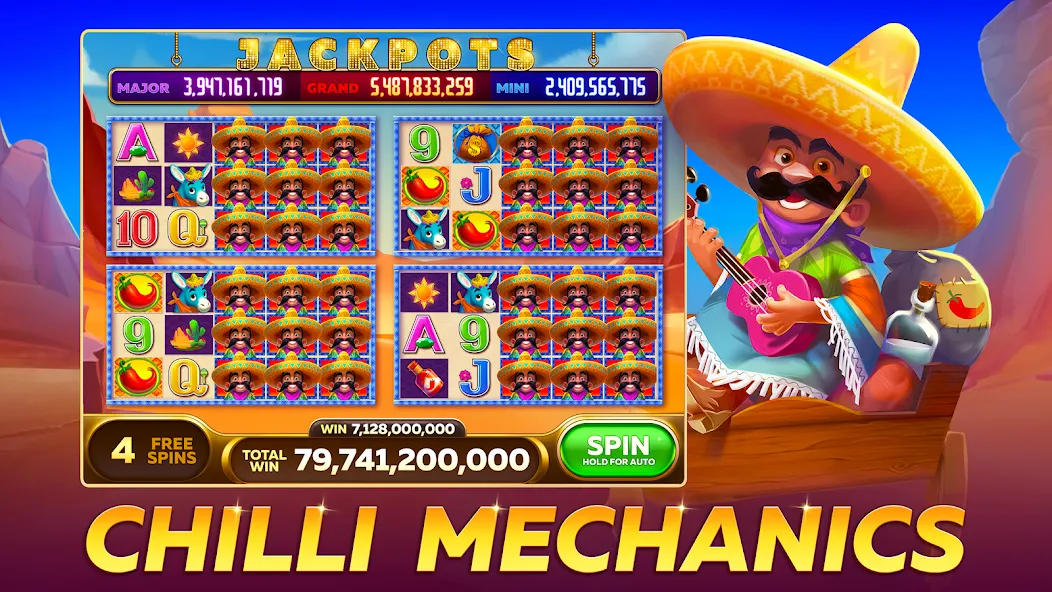 Infinity Slots — Casino Games (Инфинити Слоты) [MOD: Бесконечные деньги] - Скриншот 2