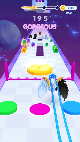 Dancing Hair (Дансинг Хэр) [MOD: Разблокировано] - Скриншот 4