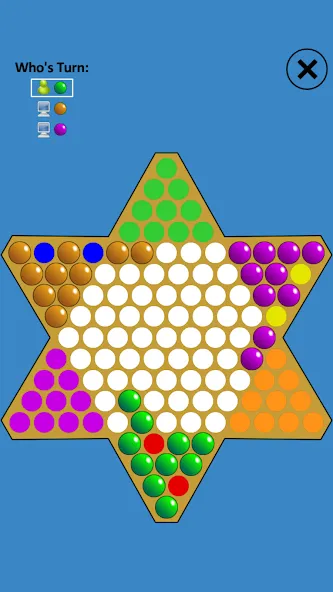 Chinese Checkers Touch (Китайские шашки Тач) [MOD: Мод Меню/Взлом] - Скриншот 2