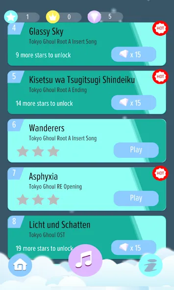 Anime Tokyo Ghoul [MOD: Premium/Unlocked] - Скриншот 2