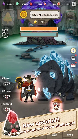 Woodcutter: Idle Clicker (Вудкаттер) [MOD: Mega Mod/Меню] - Скриншот 1