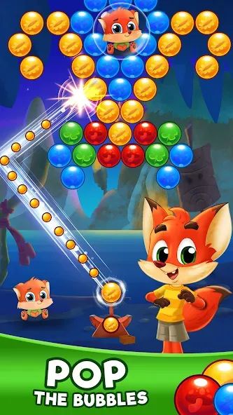 Bubble Friends Bubble Shooter [MOD: Мод Меню/Взлом] - Скриншот 1