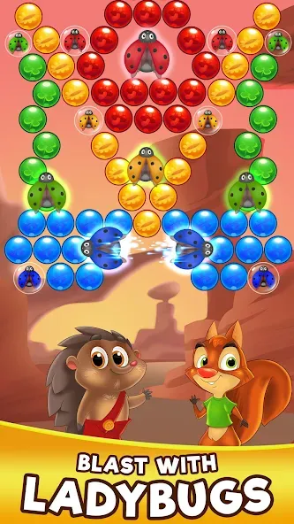 Bubble Friends Bubble Shooter [MOD: Мод Меню/Взлом] - Скриншот 4