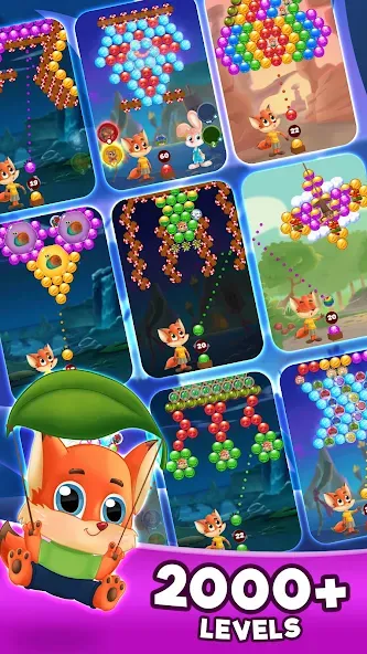 Bubble Friends Bubble Shooter [MOD: Мод Меню/Взлом] - Скриншот 5