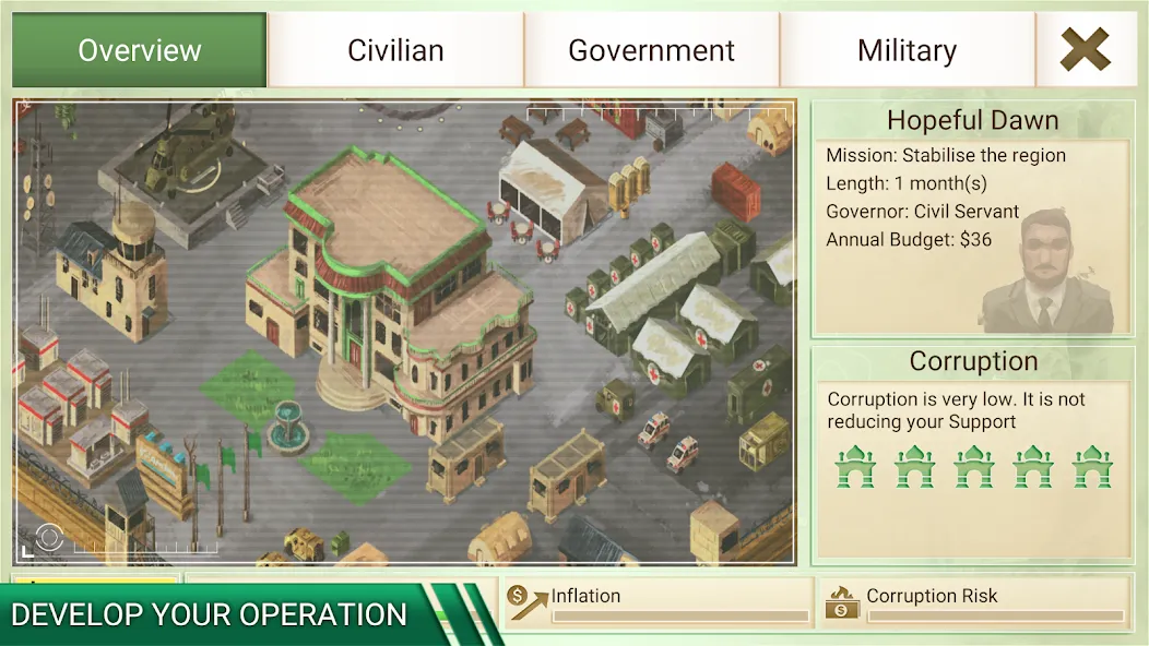 Rebel Inc. [MOD: Premium/Unlocked] - Скриншот 5