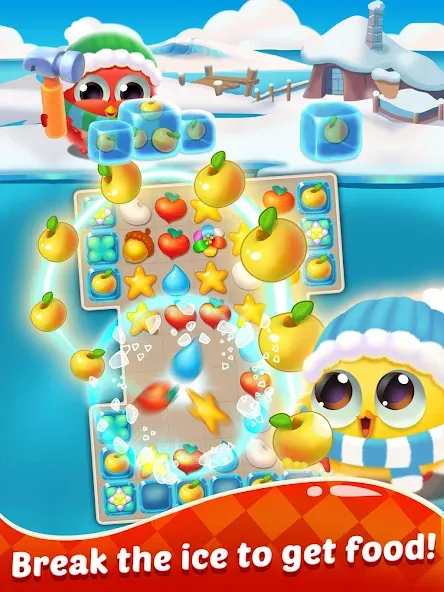 Puzzle Wings: match 3 games (Пазл Вингс) [MOD: Меню/Много денег] - Скриншот 4