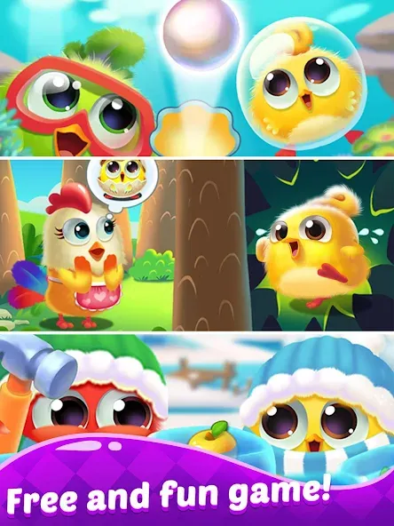 Puzzle Wings: match 3 games (Пазл Вингс) [MOD: Меню/Много денег] - Скриншот 5