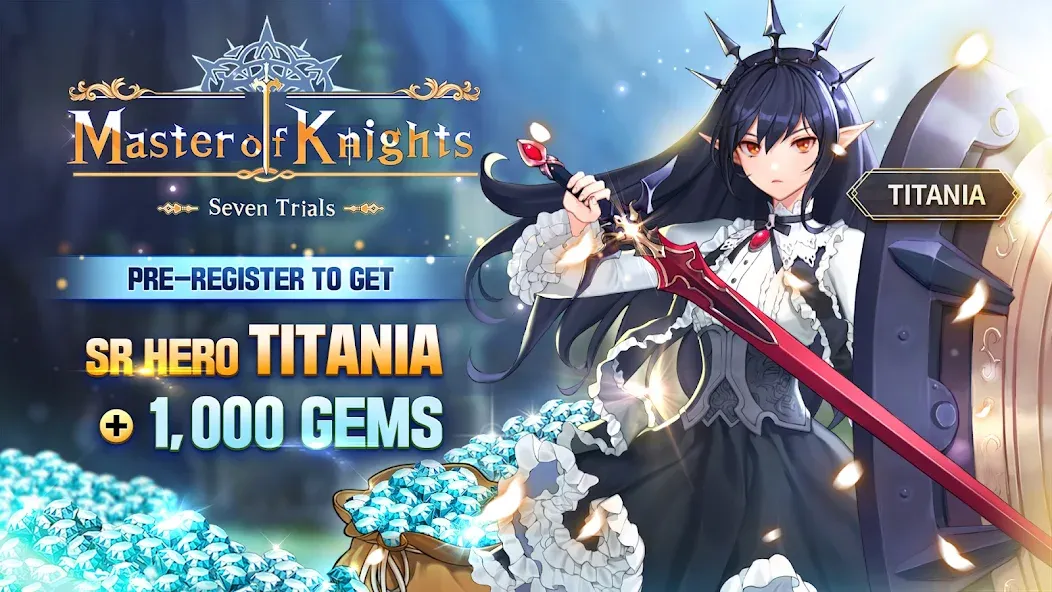Master of Knights- Tactics RPG (Мастер оф Найтс) [MOD: Mega Mod/Меню] - Скриншот 1