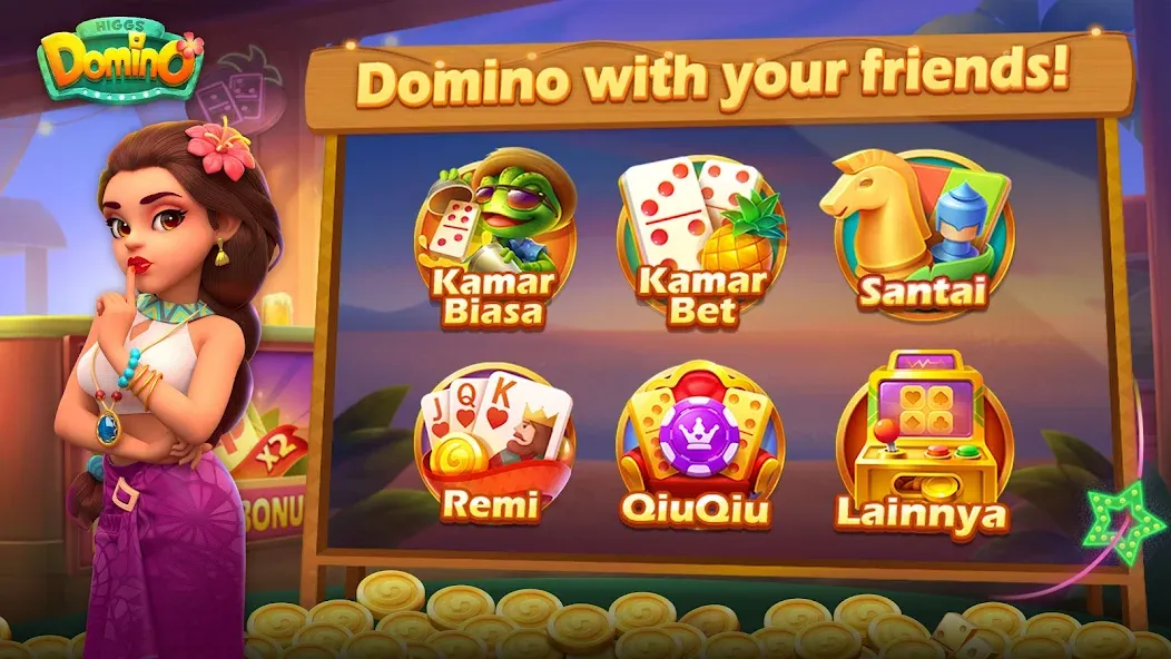 Higgs Domino Island (Хиггс Домино Остров) [MOD: Все открыто] - Скриншот 1