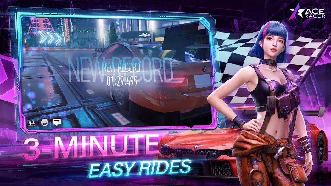 Ace Racer (Эйс Рейсер) [MOD: Mega Mod/Меню] - Скриншот 5
