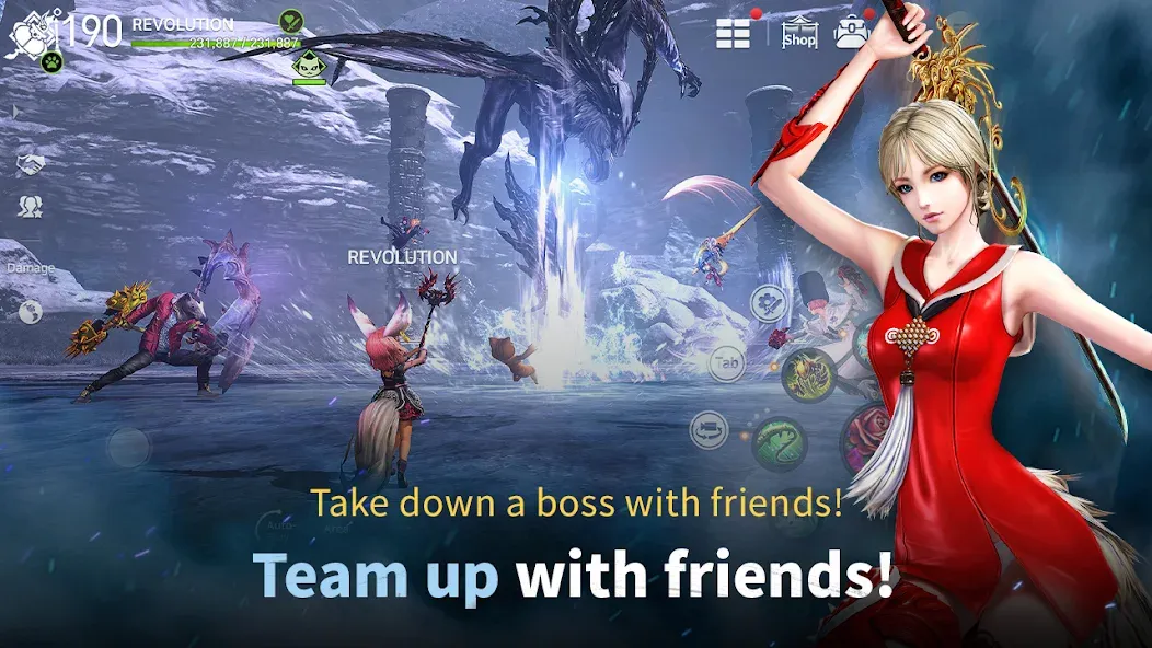 Blade&Soul Revolution [MOD: Mega Mod/Меню] - Скриншот 3