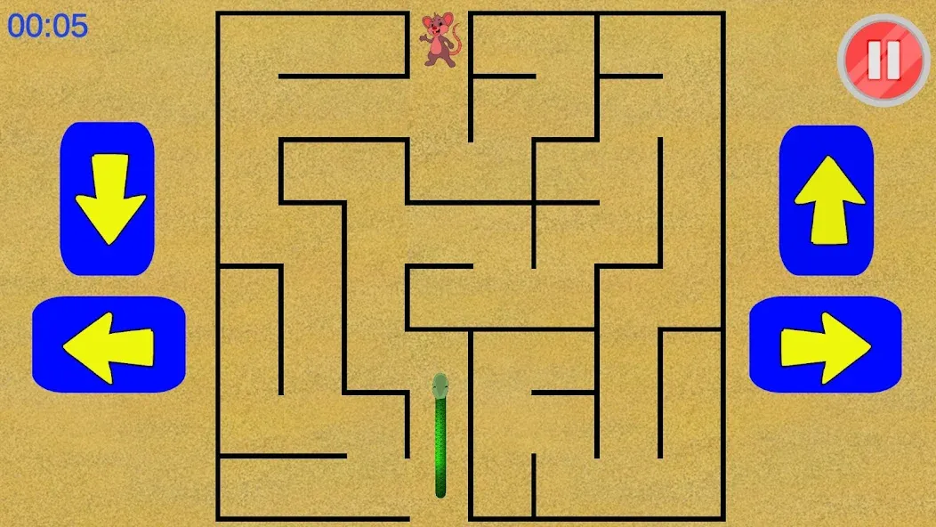 Snake Maze game (Змеиная лабиринтная игра) [MOD: Бесконечные деньги] - Скриншот 3