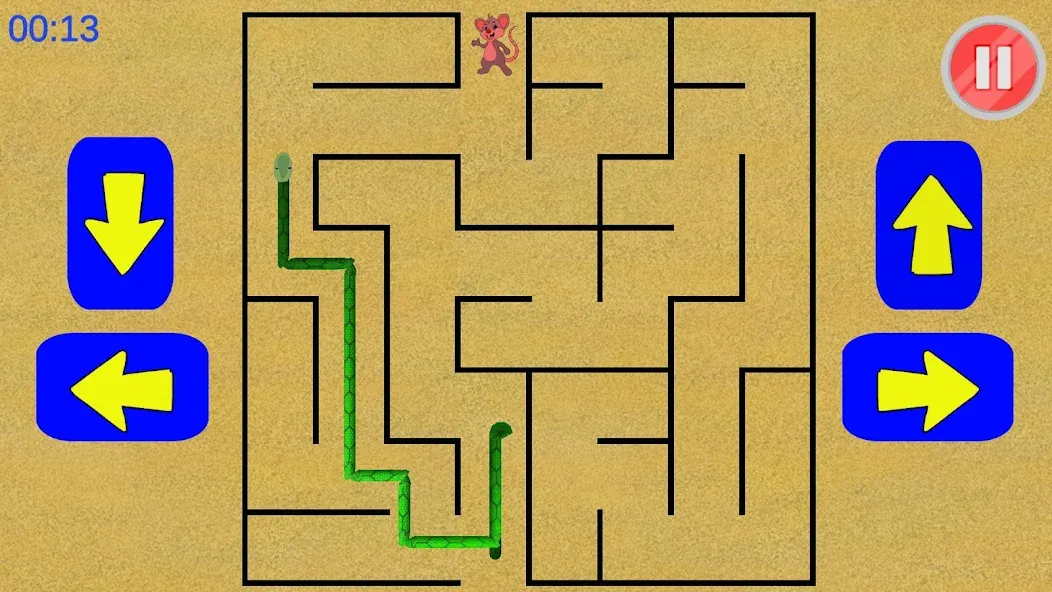 Snake Maze game (Змеиная лабиринтная игра) [MOD: Бесконечные деньги] - Скриншот 4