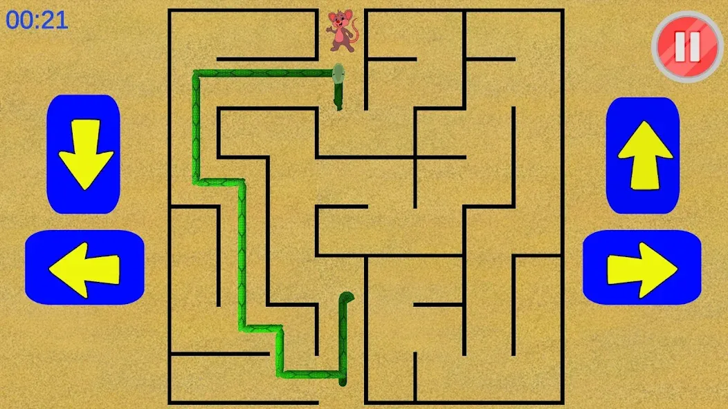 Snake Maze game (Змеиная лабиринтная игра) [MOD: Бесконечные деньги] - Скриншот 5