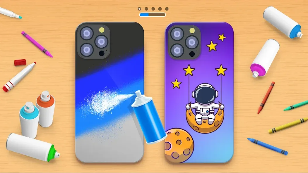 Phone Case DIY [MOD: Бесконечные деньги] - Скриншот 1
