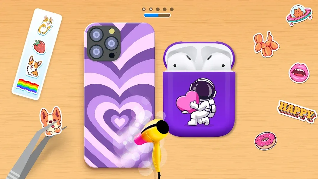 Phone Case DIY [MOD: Бесконечные деньги] - Скриншот 3