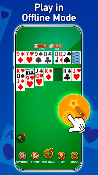 Solitaire: Classic Card Game (Клондайк Солитер) [MOD: Бесконечные деньги] - Скриншот 5