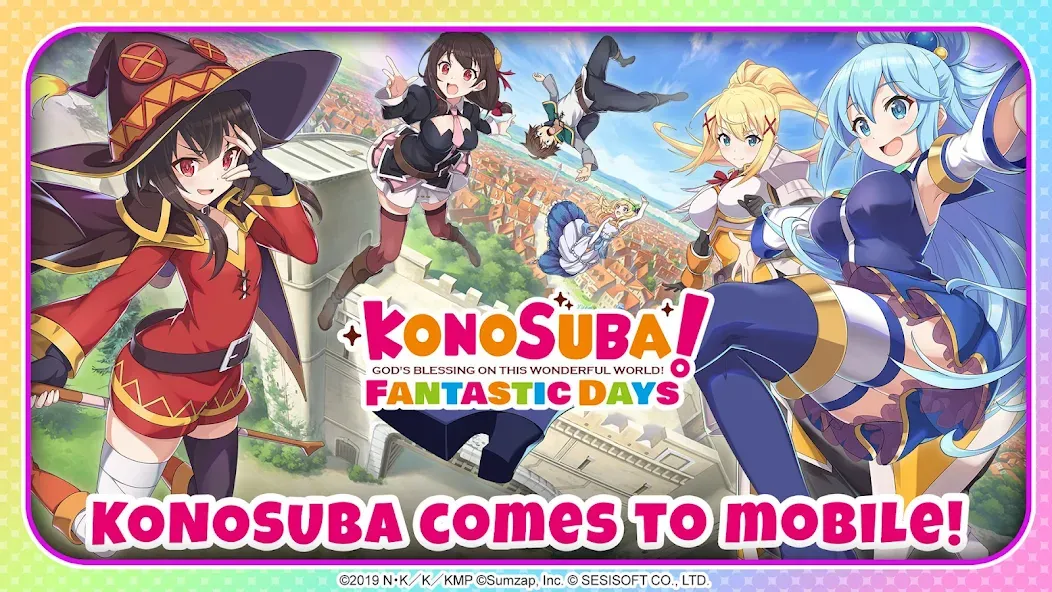 KonoSuba: Fantastic Days (Коносуба) [MOD: Много монет/Энергии] - Скриншот 1