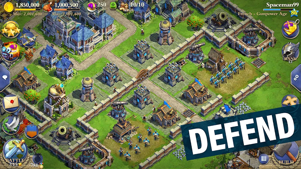 DomiNations (Доминейшнз) [MOD: Разблокировано] - Скриншот 2