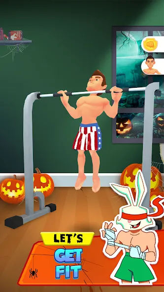 Idle Workout Master: MMA hero (Айдл Воркаут Мастер) [MOD: Premium/Unlocked] - Скриншот 2