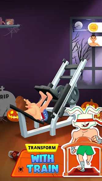 Idle Workout Master: MMA hero (Айдл Воркаут Мастер) [MOD: Premium/Unlocked] - Скриншот 4