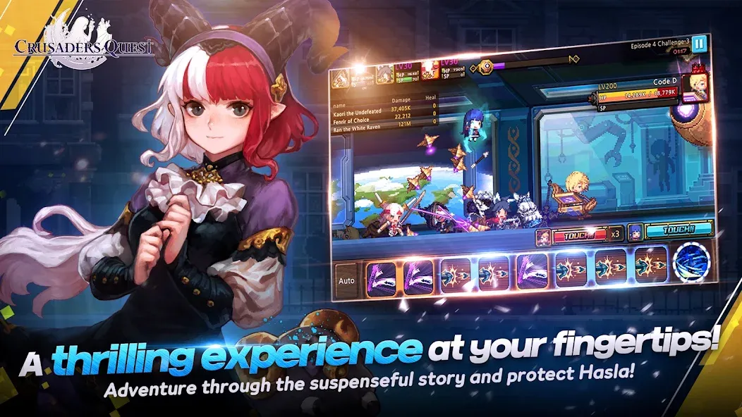 Crusaders Quest (Крузейдерс Квест) [MOD: Premium/Unlocked] - Скриншот 2