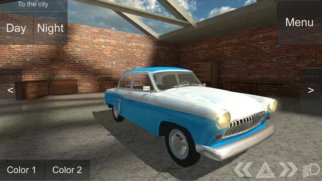 Russian Classic Car Simulator (Русский Классический Автосимулятор) [MOD: Много монет/Энергии] - Скриншот 1