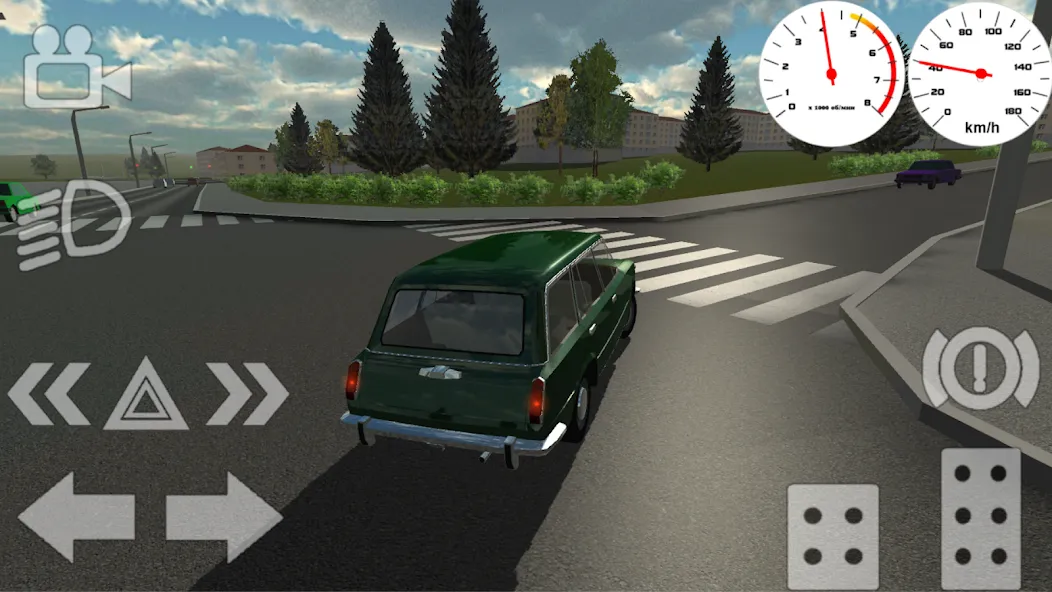 Russian Classic Car Simulator (Русский Классический Автосимулятор) [MOD: Много монет/Энергии] - Скриншот 3