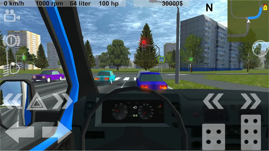 Russian Light Truck Simulator (Русский Симулятор Легкого Грузовика) [MOD: Premium/Unlocked] - Скриншот 3