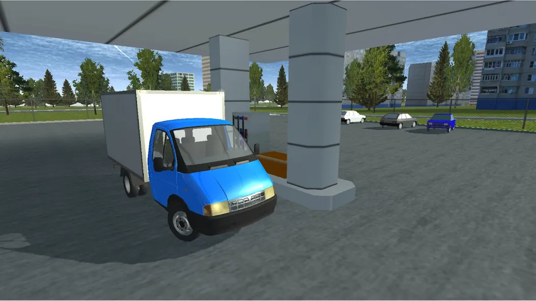 Russian Light Truck Simulator (Русский Симулятор Легкого Грузовика) [MOD: Premium/Unlocked] - Скриншот 4