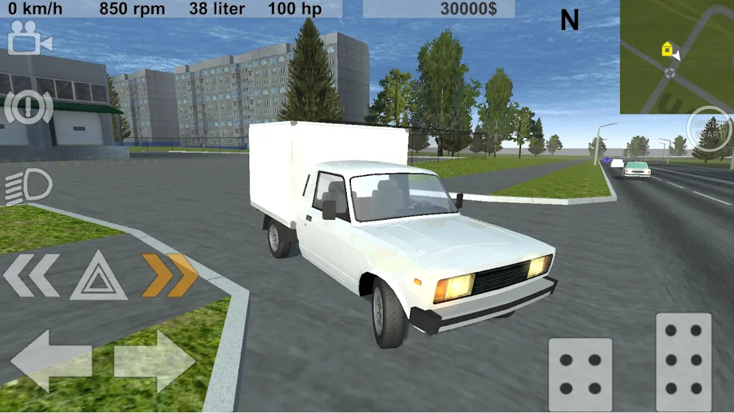 Russian Light Truck Simulator (Русский Симулятор Легкого Грузовика) [MOD: Premium/Unlocked] - Скриншот 5