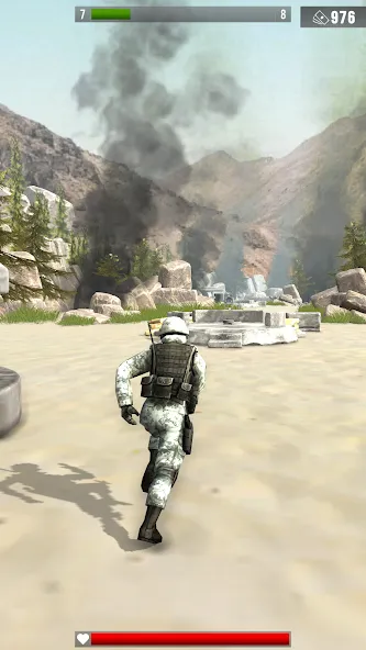 Infantry Attack: War 3D FPS (Инфантерийская атака) [MOD: Бесконечные деньги] - Скриншот 1