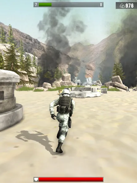 Infantry Attack: War 3D FPS (Инфантерийская атака) [MOD: Бесконечные деньги] - Скриншот 4