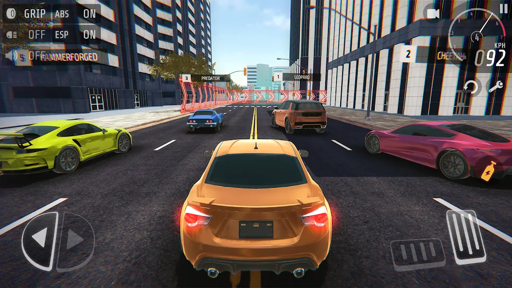 Nitro Speed car racing games (Нитро Спид) [MOD: Premium/Unlocked] - Скриншот 1