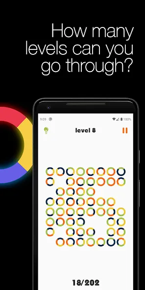 Logic circles. Puzzle game. [MOD: Все разблокировано] - Скриншот 4
