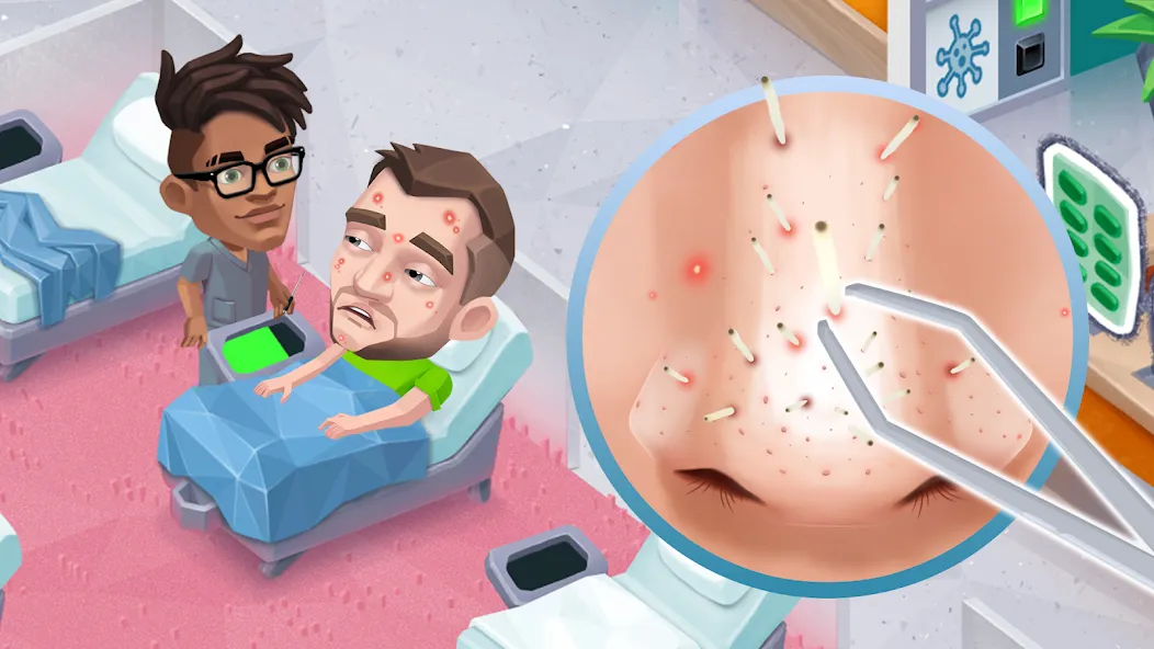Happy Clinic: Hospital Game [MOD: Много монет/Энергии] - Скриншот 3