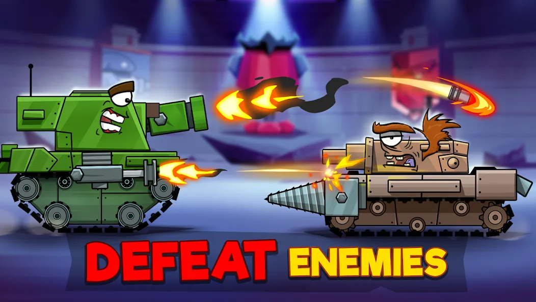 Tanks Arena io: Craft & Combat (Танки Арена ио) [MOD: Premium/Unlocked] - Скриншот 1