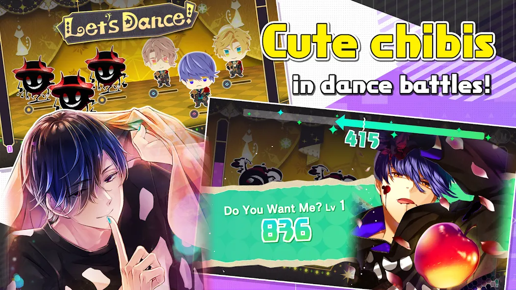 Obey Me! Anime Otome Sim Game [MOD: Все разблокировано] - Скриншот 4