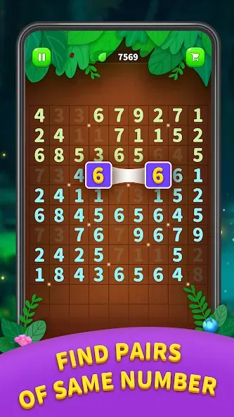 Number Match — Ten Pair Puzzle (Намбер Матч) [MOD: Бесконечные деньги] - Скриншот 1