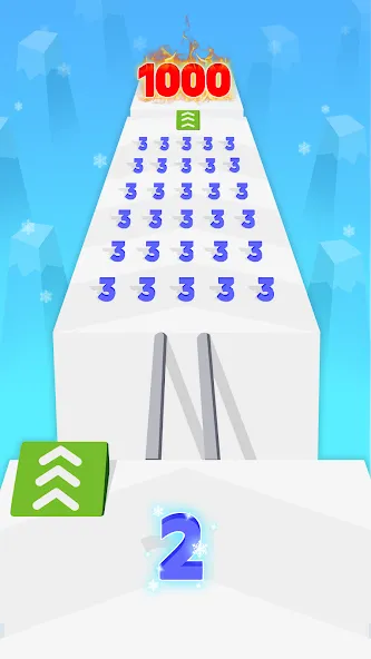 Number Merge: Run Master 3D (Намбер Мердж) [MOD: Mega Mod/Меню] - Скриншот 4