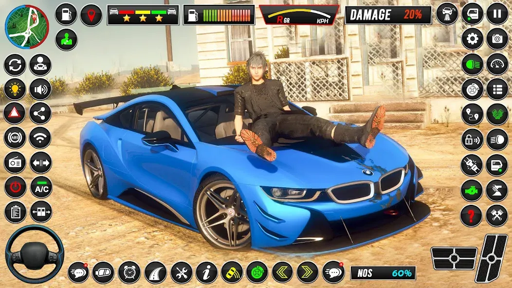 Real Car Parking Hard Car Game [MOD: Все открыто] - Скриншот 1