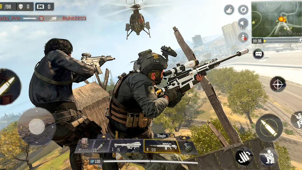 Cover Target: Offline Sniper [MOD: Разблокировано] - Скриншот 3