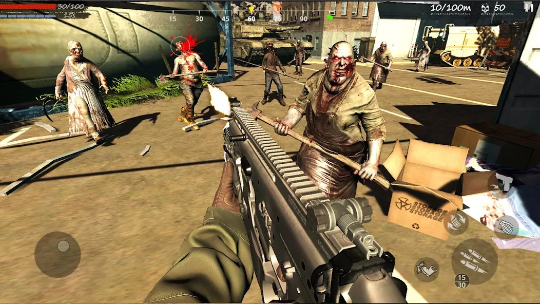 Zombie Game:Trigger Survivor (Зомби Гейм) [MOD: Меню/Много денег] - Скриншот 2