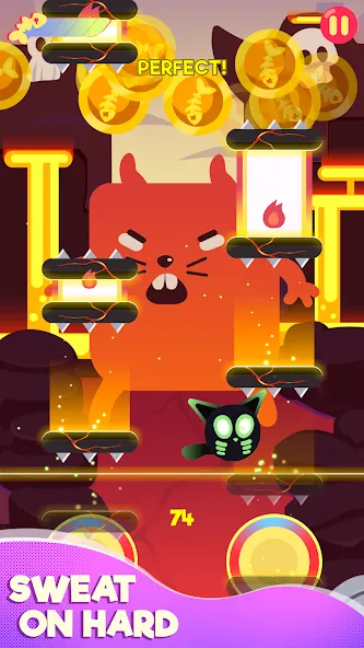 Cringe the Cat — Music Game [MOD: Все открыто] - Скриншот 4